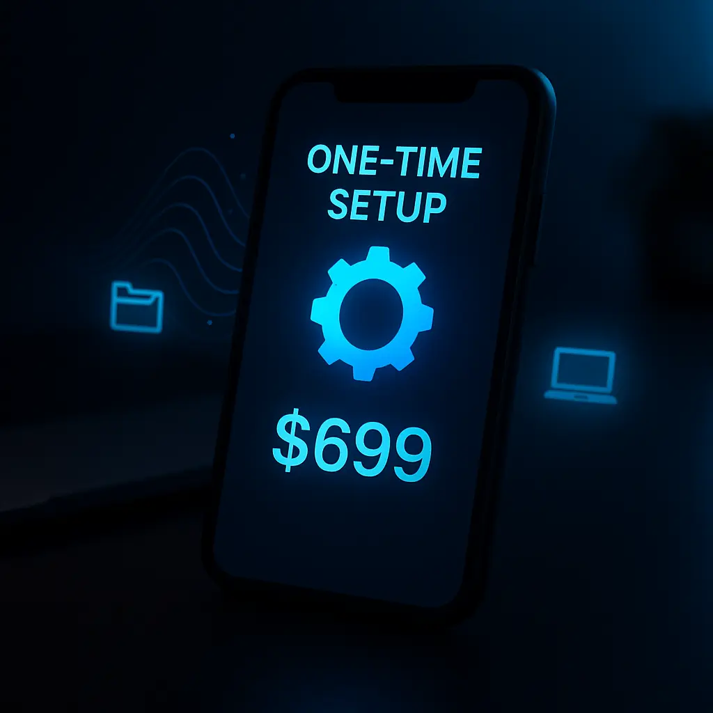 One-time setup (Unlimited Caller + CRM)